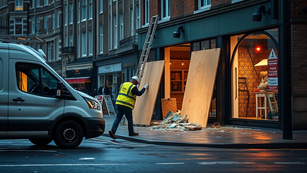 Boarding Up Service Blackheath