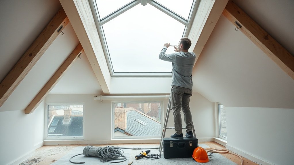 Electric Skylight Installation Blackheath