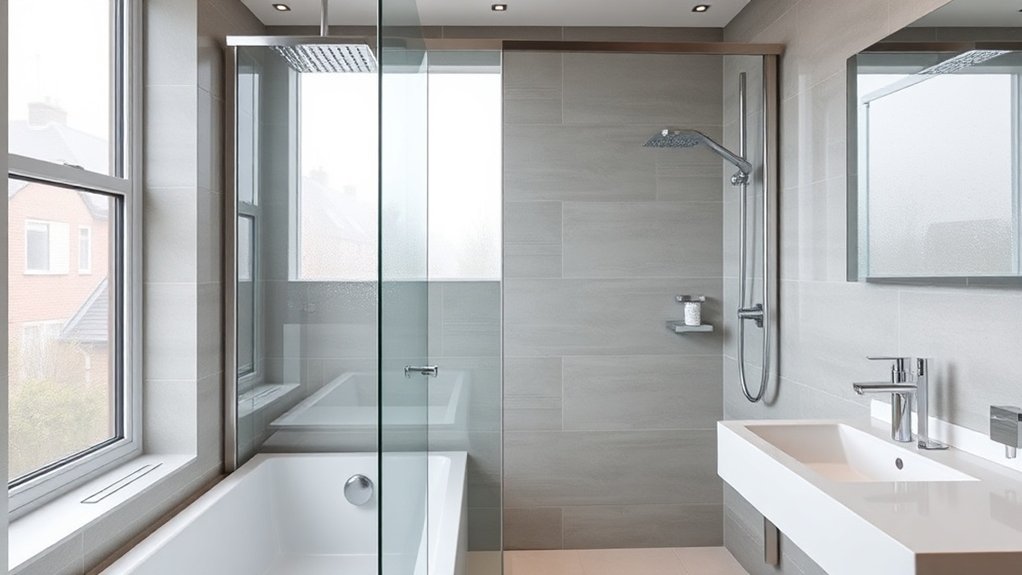 Semi-Frameless Shower Screens Blackheath